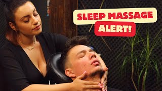 Miss OBEN 🌙BACK amp FACE MASSAGE WITH WHISPER [upl. by Morey134]