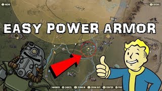 Easy Low Level Power Armor Fallout 76 BETA [upl. by Atinuhs]