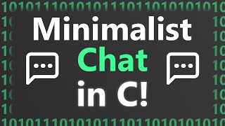 Making Minimalist Chat Server in C on Linux [upl. by Sueaddaht841]