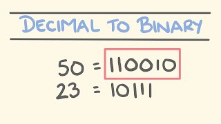 How to Convert Decimal to Binary [upl. by Emily184]