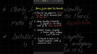 The Preamble shorts constitution law lawlecture lawlearningbatch [upl. by Ramey514]