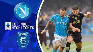 Napoli vs Empoli  Extended Highlights  Serie A  CBS Sports Golazo [upl. by Redep]