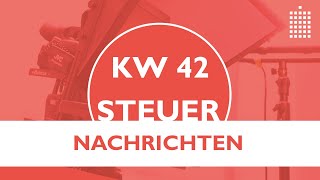 Steuernachrichten  Update 422018  Kostenlos amp schnell informiert [upl. by Nawek887]