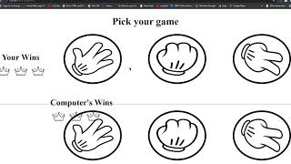 Making Rock Paper Scissors JavaScript Projects [upl. by Nivat]