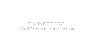 IPORT CONNECT PRO iPad Wall Mount WallStation Installation [upl. by Arrahs]