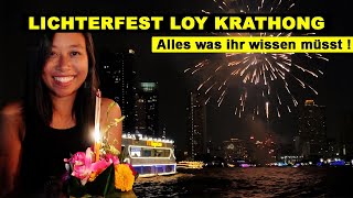 Loy Krathong in Bangkok amp Yi Peng Festival in Chiang Mai 🏮🎆 THAILAND VLOG 74 [upl. by Fesoy921]