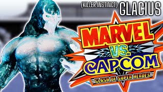 Glacius Killer Instinct  Marvel vs Capcom Style [upl. by Suilienroc627]