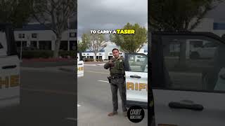 Riverside Sheriff slam his K9 partner to the ground police law shorts [upl. by Ennairol]