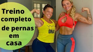 Treino de pernas em casa completo [upl. by Greenleaf]