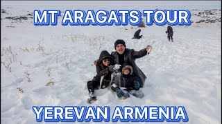 MT ARAGATS TOUR  MT ARAGAT  ARMENIA ALPHABET MONUMENT  SAGHMOSAVANK MONASTERY  YEREVAN ARMENIA [upl. by Franni]