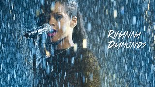 Rihanna  Diamonds Acoustic Live [upl. by Idoc]