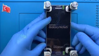 Samsung Galaxy Note 5 Ekran Değişimi 🇹🇷 [upl. by Lebam883]