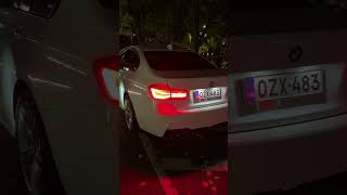 2016 bmw 320i f30 m sport b48 muffler delete [upl. by Cornwell]