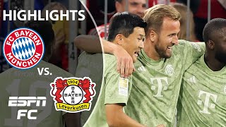 Bayern Munich vs Bayer Leverkusen  Bundesliga Highlights  ESPN FC [upl. by Annayi860]