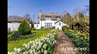 HOUSE TOUR UK Character Cottage For Sale £625000 Stow Bedon Norfolk with Longsons Estate Agents [upl. by Seagrave]