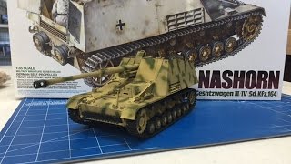 Building the Tamiya 135 German Nashorn [upl. by Bruni]