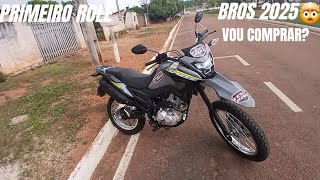 FUI NA HONDA E PEGUEI A NOVA BROS 160🤯  TEST RIDE MOTOVLOG [upl. by Romito]