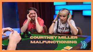 Courtney Miller malfunctioning [upl. by Hgalehs]