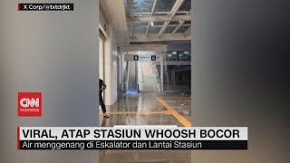 GM KCIC Bantah Atap Stasiun Whoosh Bocor [upl. by Sawyer]