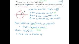 Calc 3 134 Notes Motion in Space  Velocity amp Acceleration [upl. by Ycal]