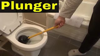 How To Use A Plunger To Unclog A ToiletTutorial [upl. by Assele]