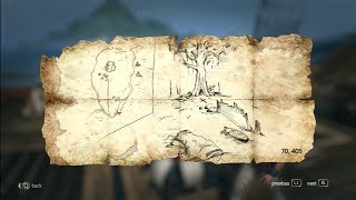 Assassins creed 4 Black flag treasure map Tulum 70405 722 [upl. by Terese106]