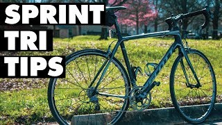 FIRST SPRINT TRIATHLON BEGINNER TIPS 10 things that will make you better [upl. by Buskus]