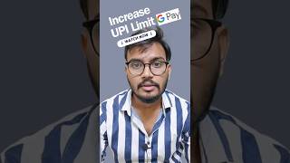 How to Increase Google Pay Limit gpay upi trending shorts [upl. by Melonie]