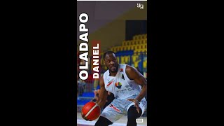 Daniel Oladapo Highlights 202324  Poland 1 Liga amp BNXT [upl. by Yromas]