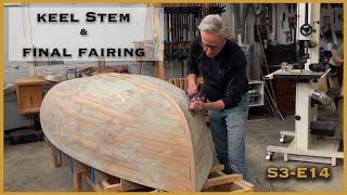 Discover Secrets to Boat Building Hull Keel and Stem Fairing Explained S3E14 [upl. by Anid]