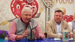 Pressekonferenz Edmund Radlinger zum Frühlingsfest München 2018 [upl. by Allemrac77]