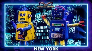 Robots  ‘New York’  Aflevering 5  The Masked Singer  VTM [upl. by Wilkins]