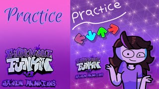 Vs Jaiden Animations V2 Official OST  Practice [upl. by Ricard]