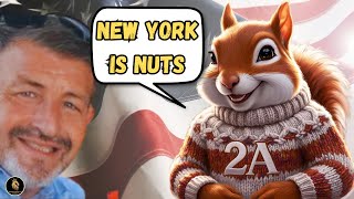 NEW YORK D E C FULL ON RAID FOR SQUIRREL possible gun charges pnut newyorkcity 2anews 2areport [upl. by Atteuqnas]