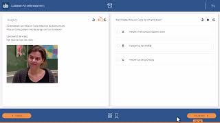 Luisteren examen A2 nieuw systeem 4 vragen [upl. by Gnouv626]