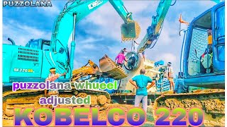 Kobelco l Loder 🔥 brecker machine 3in one for juge kraser body Big Ring whoeel l adjusted kobelco 😱 [upl. by Stegman]