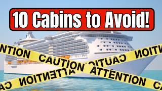 10 Cruise Ship Cabins to AVOID [upl. by Dalila215]