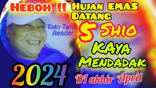 Hujan EMAS bikin HEBOH 5 Shio KAYA mendadak di akhir bulan [upl. by Dare629]