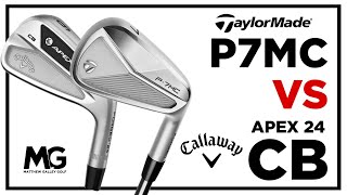 TaylorMade P7MC v Callaway Apex CB [upl. by Ailongam]