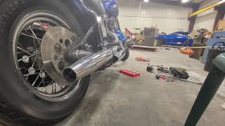 Stock 97 Harley Springer Piping [upl. by Macknair]