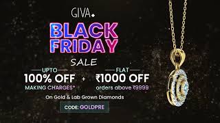 Ready Set Sparkle Black Friday Sale Is Here  GIVA Jewellery [upl. by Wan]