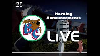 BCSS announcements Live Stream [upl. by Yoko]