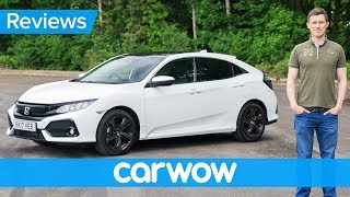 Honda Civic 2018 indepth review  carwow Reviews [upl. by Ahseiyn]