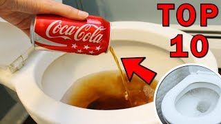 TOP 10 triků a vychytávek s Coca colou nad kterými zůstává rozum stát [upl. by Nnylannej]