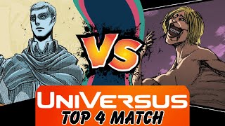 Erwin Smith Death VS Smiling Titan Death  UniVersus Gameplay [upl. by Slater]