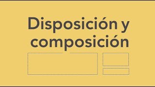 Qué es y cómo usar la disposición y composición  Conceptos básicos de diseño gráfico [upl. by Laekim]