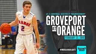 HS Basketball  GroveportMadison at Olentangy Orange TOURNAMENT 22316 [upl. by Etep162]