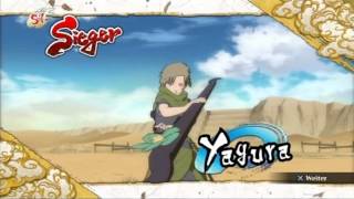 Naruto Storm 3 Yagura vs Hidan Zabuza Temari amp Rinnegan Tobi [upl. by Noak]