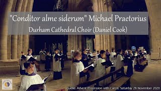 quotConditor alme siderumquot Michael Praetorius  Durham Cathedral Choir Daniel Cook [upl. by Tremml]