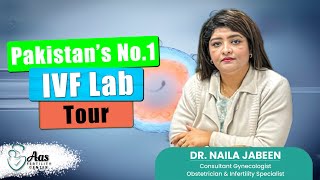 Pakistans No 1 IVF Lab Tour with Dr Naila Jabeen [upl. by Iruahs]